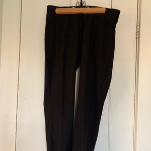 Eileen Fisher black stretch crepe pant - never worn